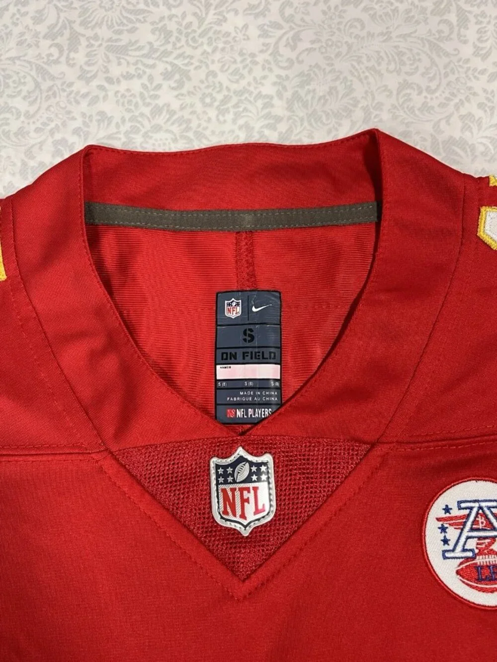 Patrick Mahomes Kansas City Chiefs Nike Jersey Youth Small On Field NFL #15 Red - Picture 4 of 9